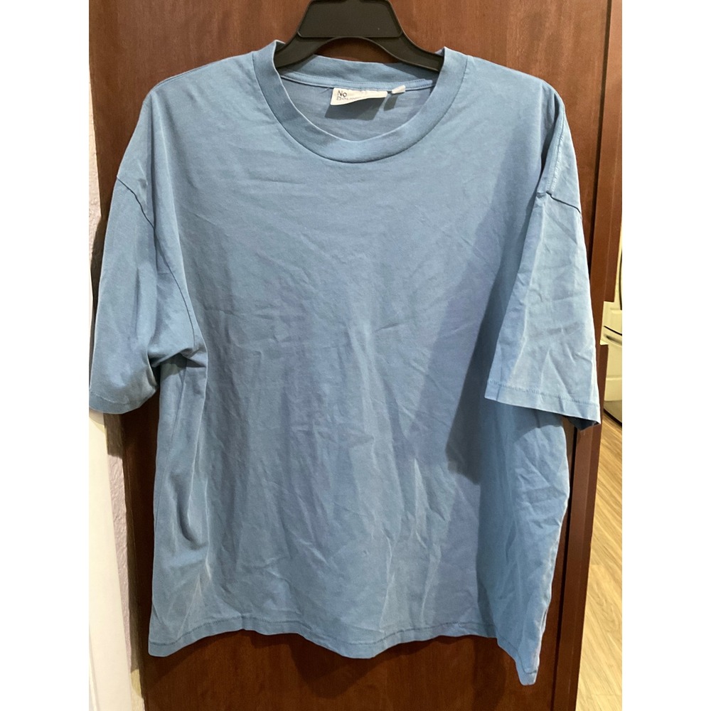No Boundaries Men's Oversized Boxy Tee Shirt size L